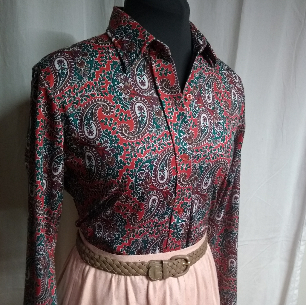 1970s Paisley Shirt
